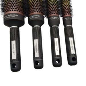 SwedHair termisk borstuppsättning, professionell nano-keramisk och jonisk