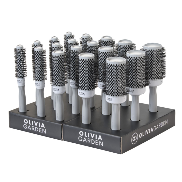 Olivia Garden Expert Blowout Shine White & Grey