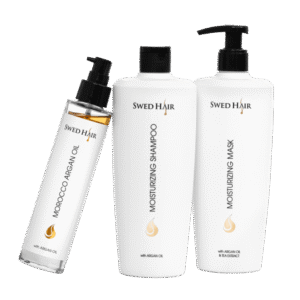 Swed Hair – Skonsam och effektiv hårvård med Argan & Tea Tree kit