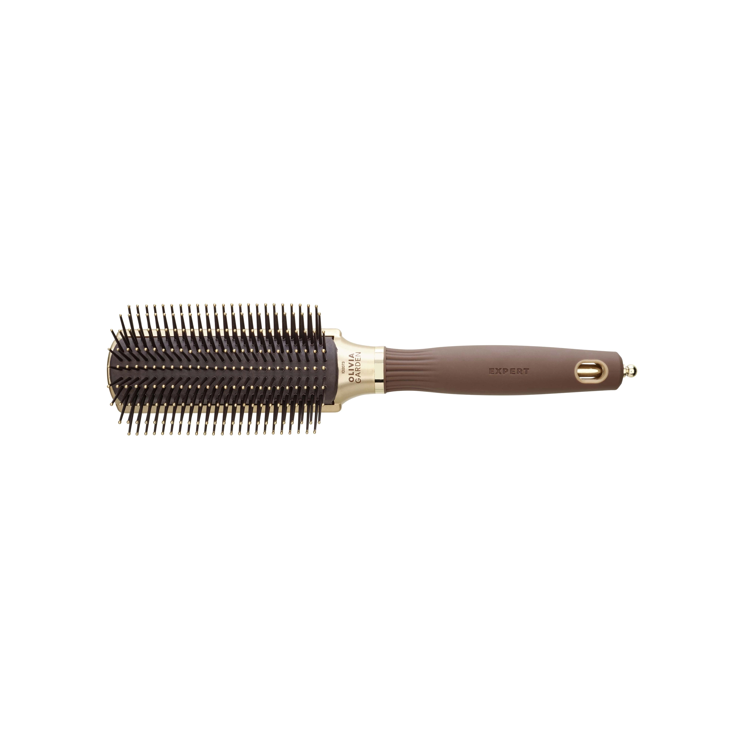 Olivia Garden Expert Style Control - Nylon Bristles Gold & Brown
