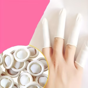 Silikon-fingerproppar – hållbara, återanvändbara och puderfria 50 st