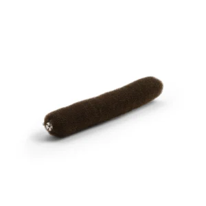 Hair buns 23 cm, brown