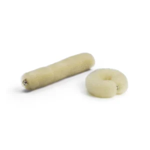 Hair buns 23 cm, blonde