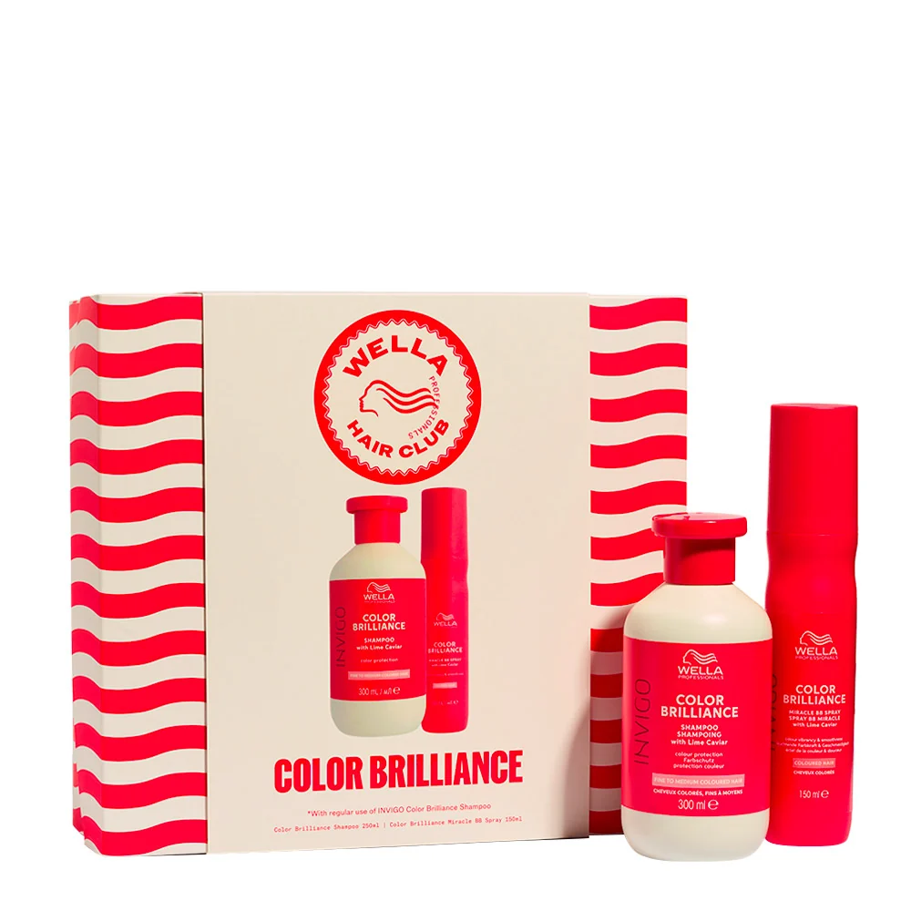 Wella Professionals Invigo Color Brilliance Spring Set - Shampoo and Miracle BB Spray - 300ml + 150ml