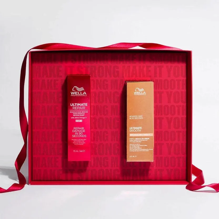 Wella Professionals Ultimate Repair Gift Box Shampoo, Mask, and Miracle Hair Rescue 100ml+75ml+30ml - Image 7