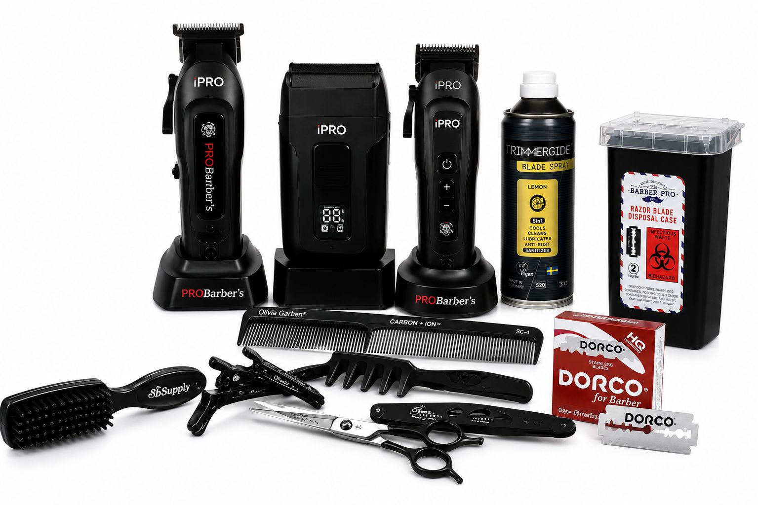 Komplett Barber Starterpaket