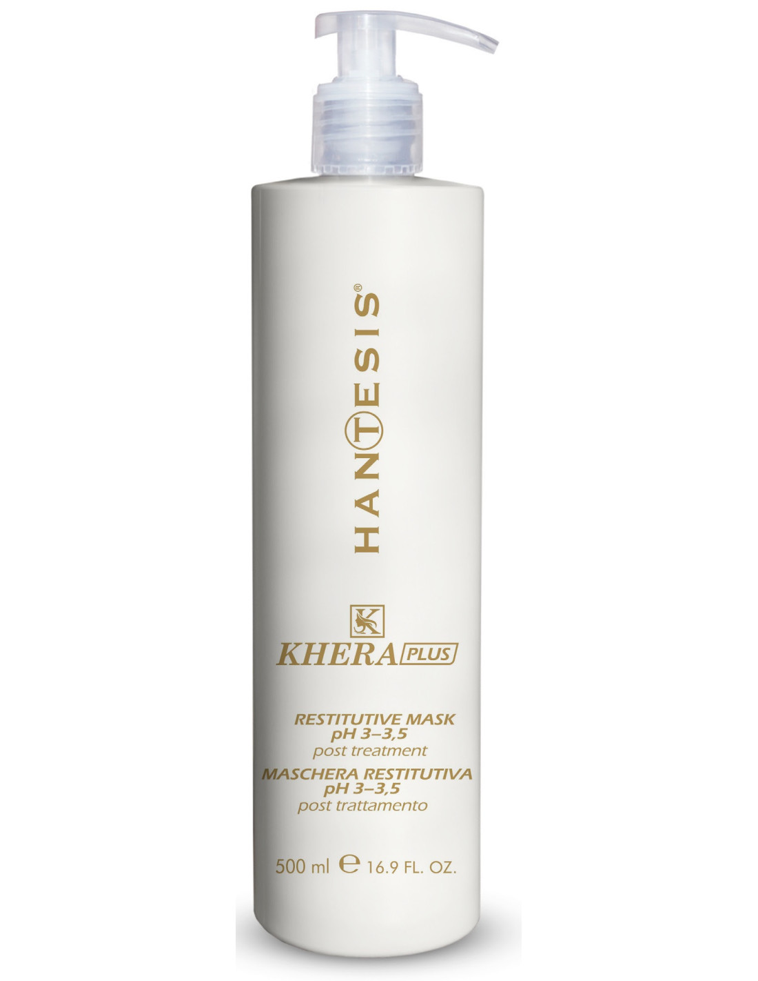 KHERAPLUS Återställande mask med surt pH 3–3,5, 500 ml
